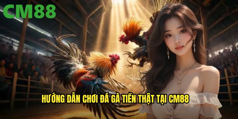 Hướng dẫn chơi đá gà tiền thật tại cm88